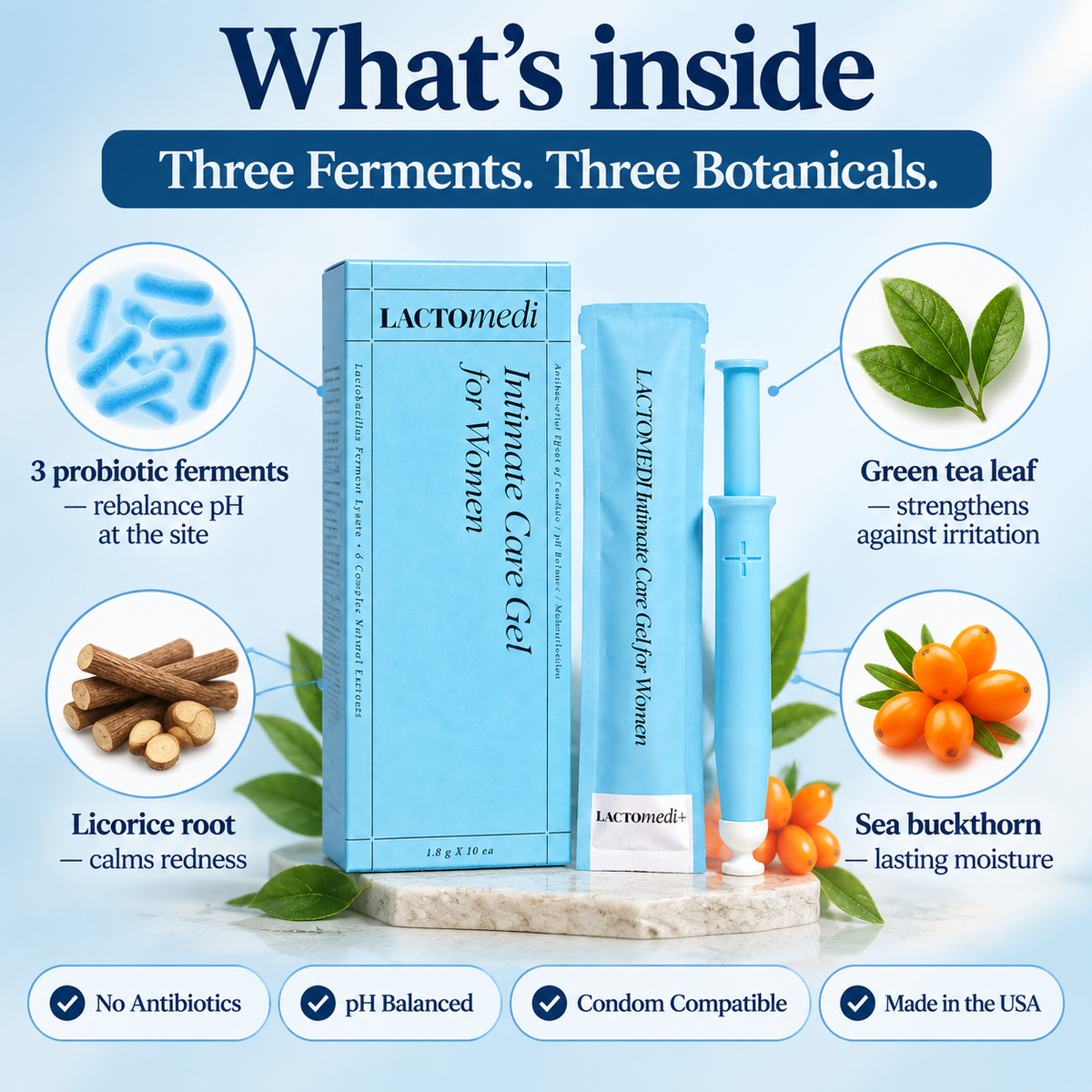 Lactomedi probiotic gel